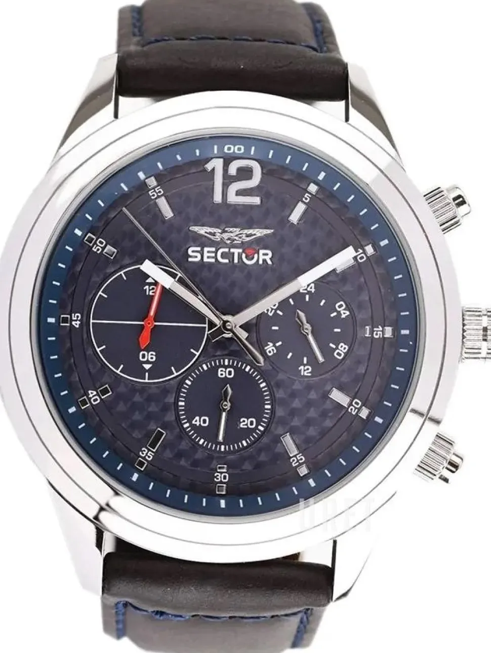 670 Blå/Läder Ø45 mm