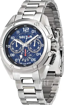 950 Blå/Stål Ø43 mm