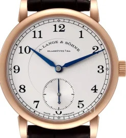 1815 Silverfärgad/Läder Ø39 mm