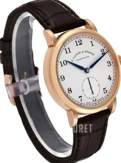 1815 Silverfärgad/Läder Ø39 mm