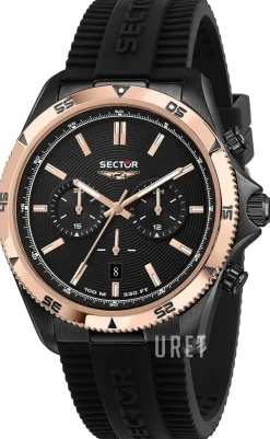 650 Svart/Gummi Ø45 mm