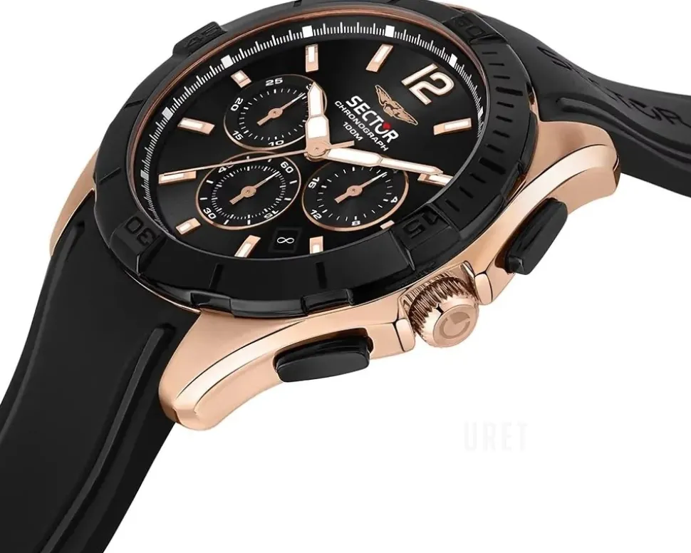 790 Svart/Gummi Ø42 mm