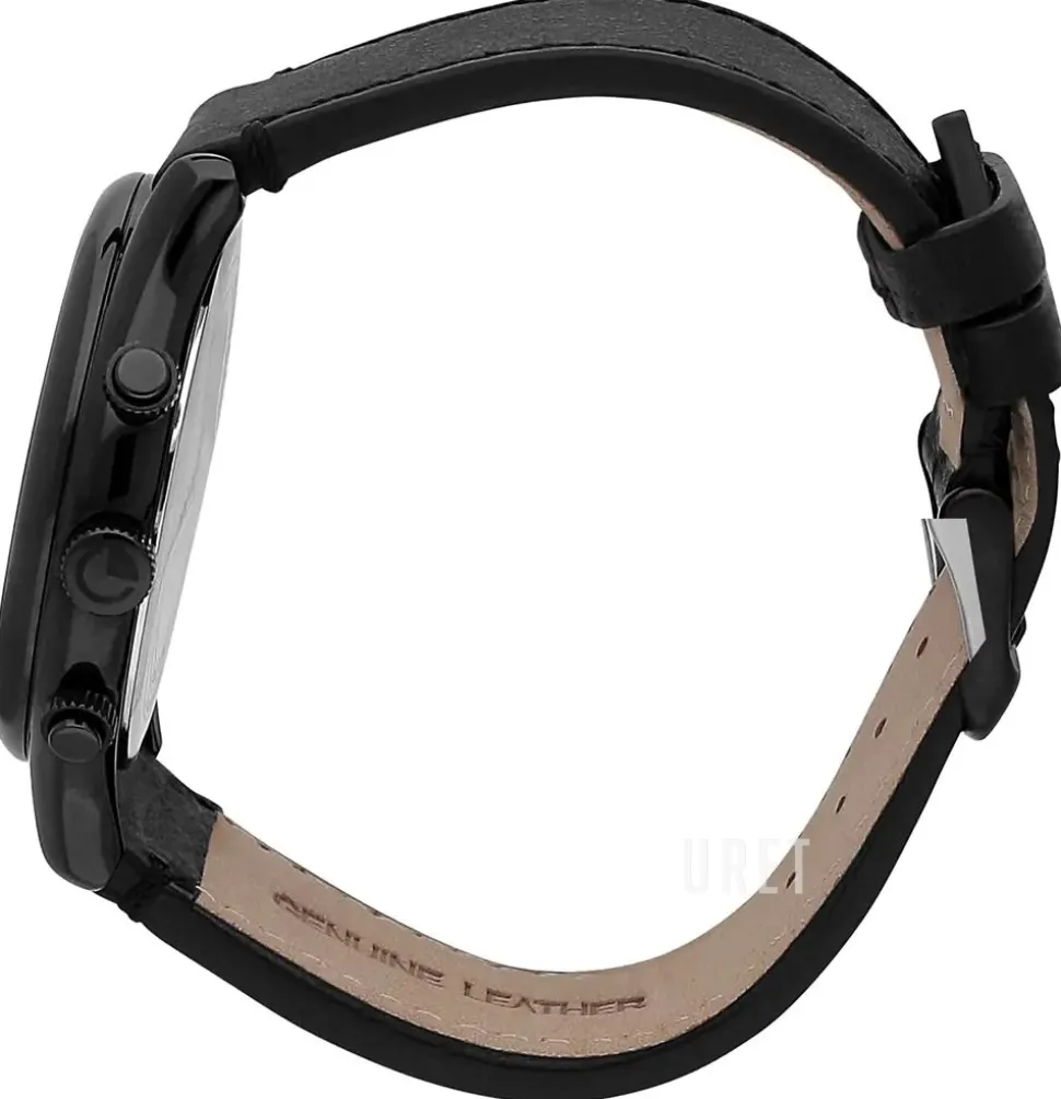 660 Svart/Läder Ø43 mm