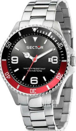 230 Svart/Stål Ø43 mm