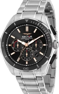 790 Svart/Stål Ø42 mm