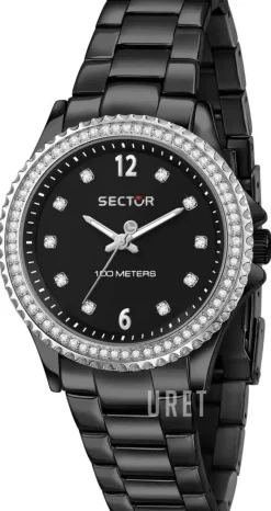 230 Svart/Stål Ø35 mm