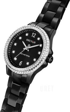 230 Svart/Stål Ø35 mm