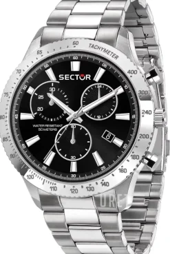 270 Svart/Stål Ø45 mm