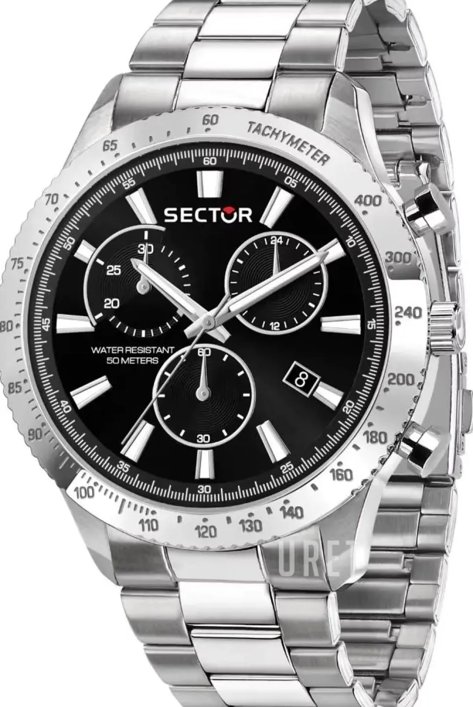 270 Svart/Stål Ø45 mm