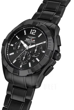 790 Svart/Stål Ø42 mm