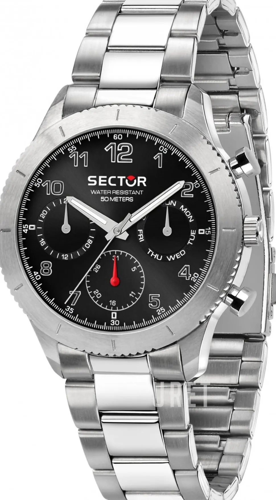 270 Svart/Stål Ø41 mm