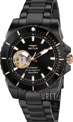 450 Svart/Stål Ø41 mm