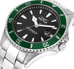 230 Svart/Stål Ø43 mm