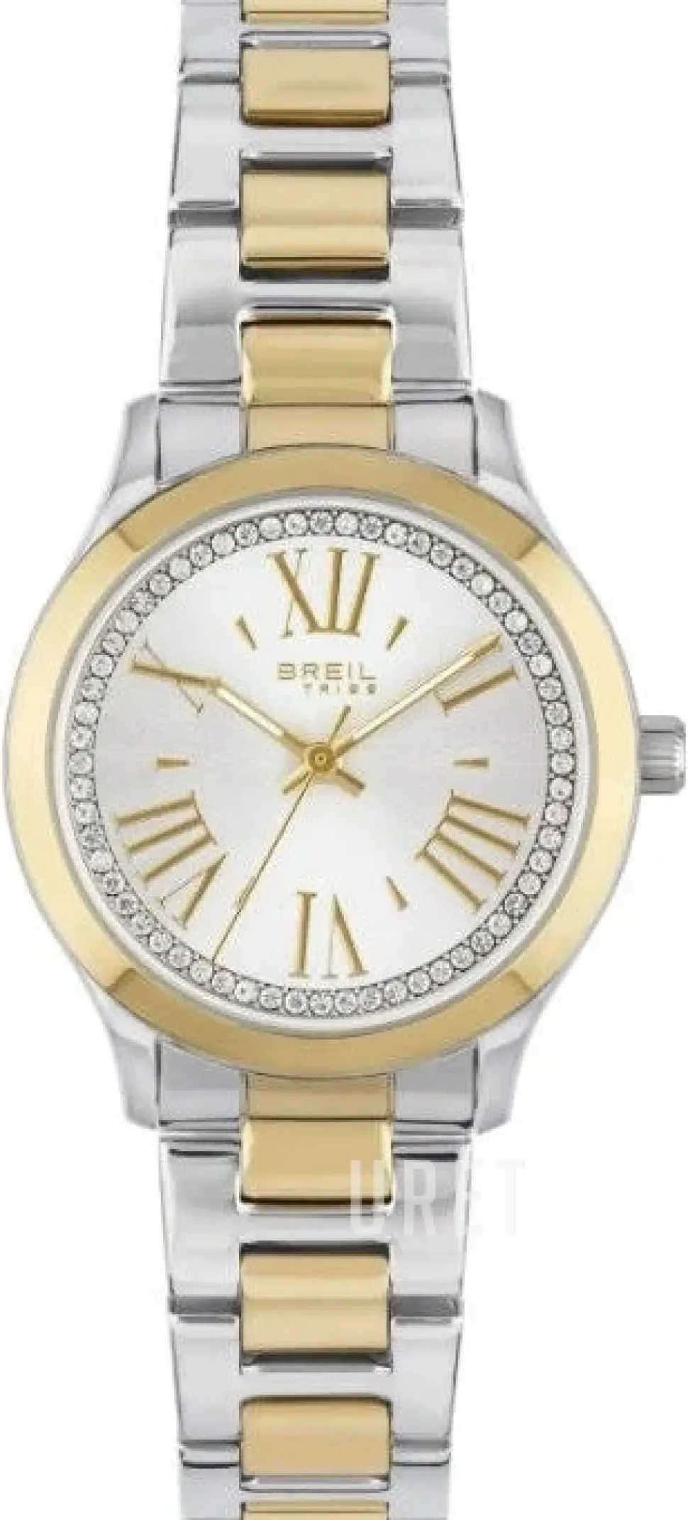 Abby Silverfärgad/Guldtonat stål Ø32 mm