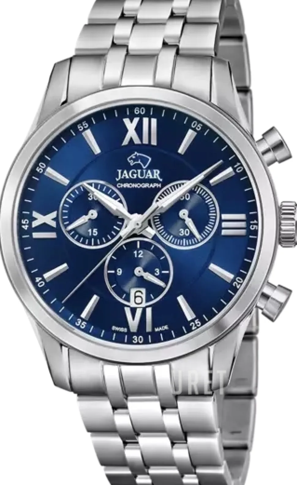 Acamar Blå/Stål Ø41.5 mm