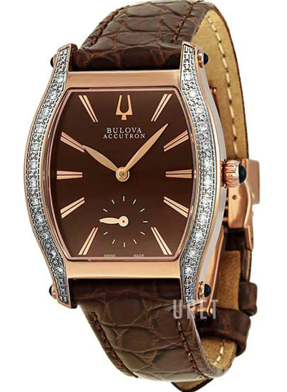 Accutron Brun/Läder