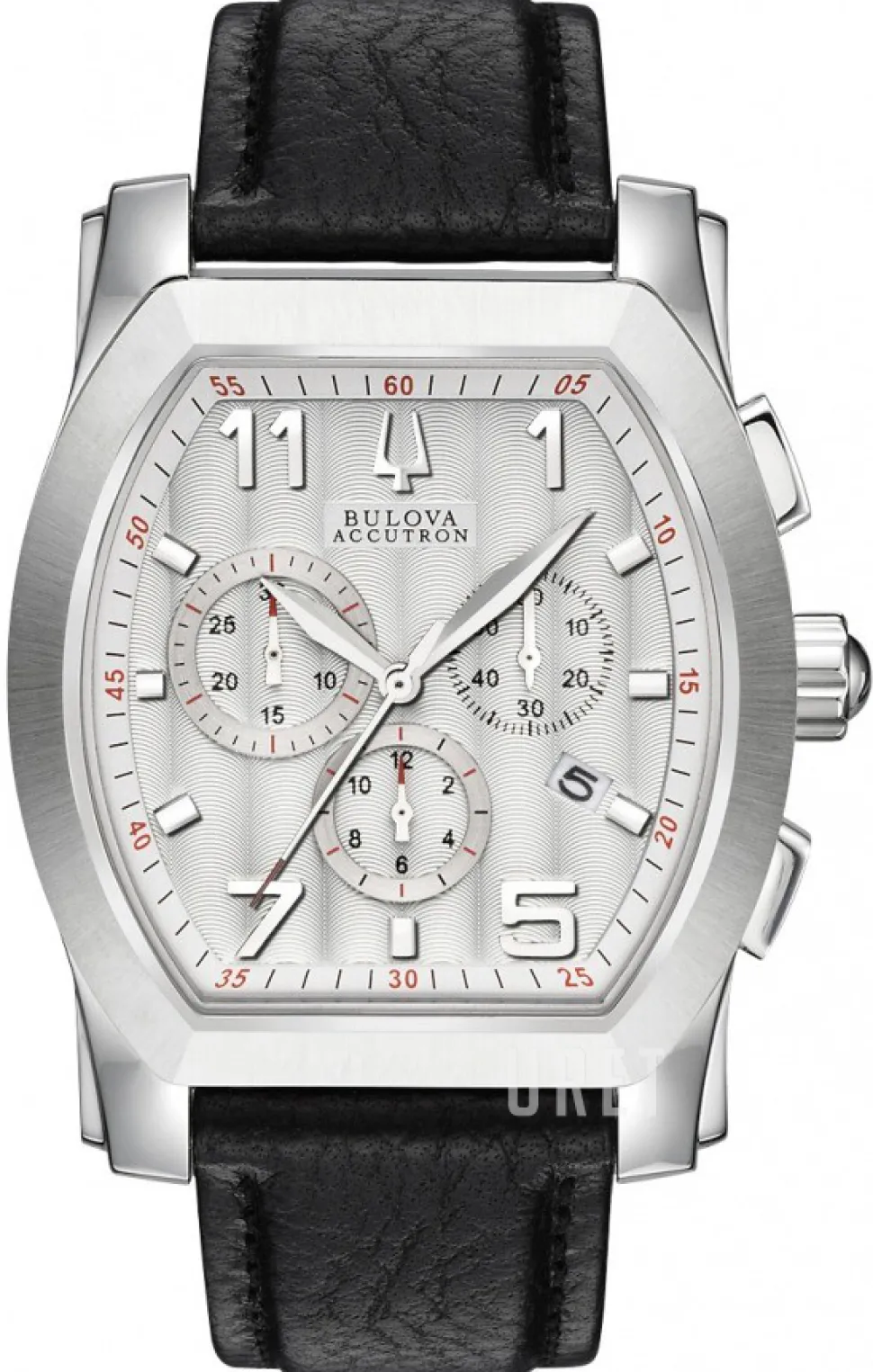 Accutron Silverfärgad/Läder