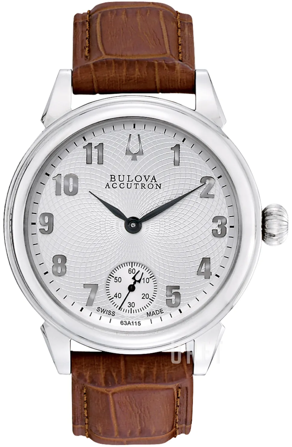 Accutron Silverfärgad/Läder Ø42 mm