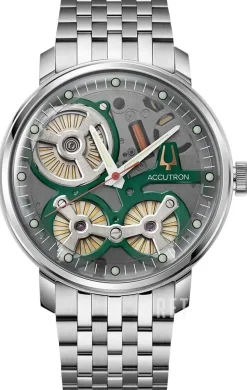 Accutron Spaceview 2020 Grå/Stål Ø44 mm