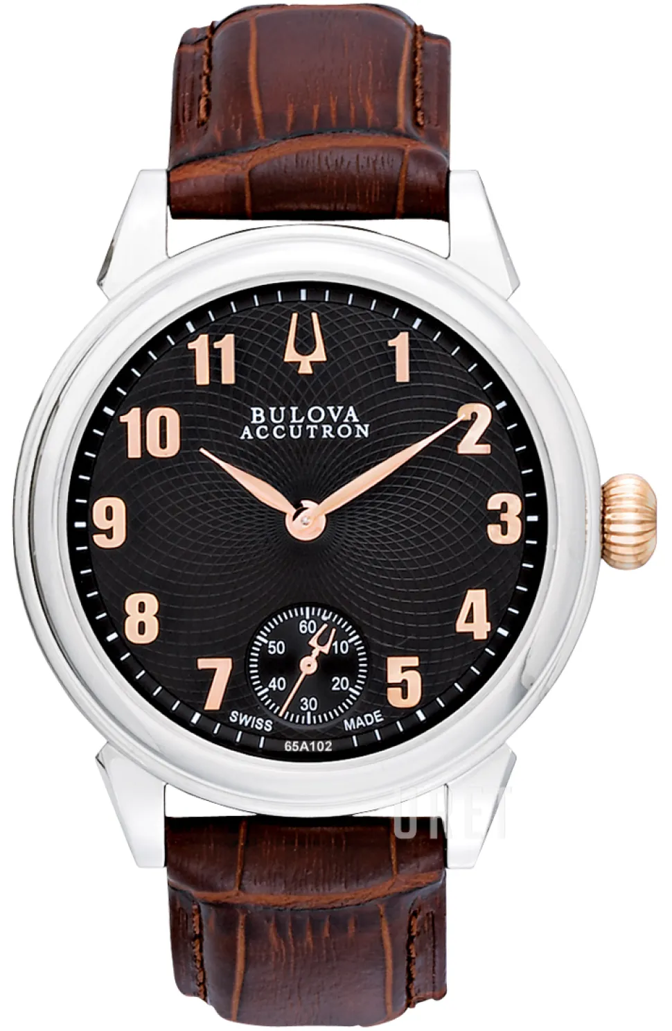 Accutron Svart/Läder Ø42 mm