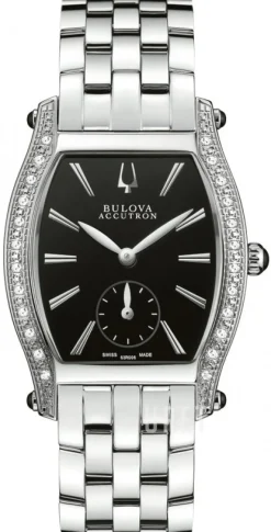 Accutron Svart/Stål