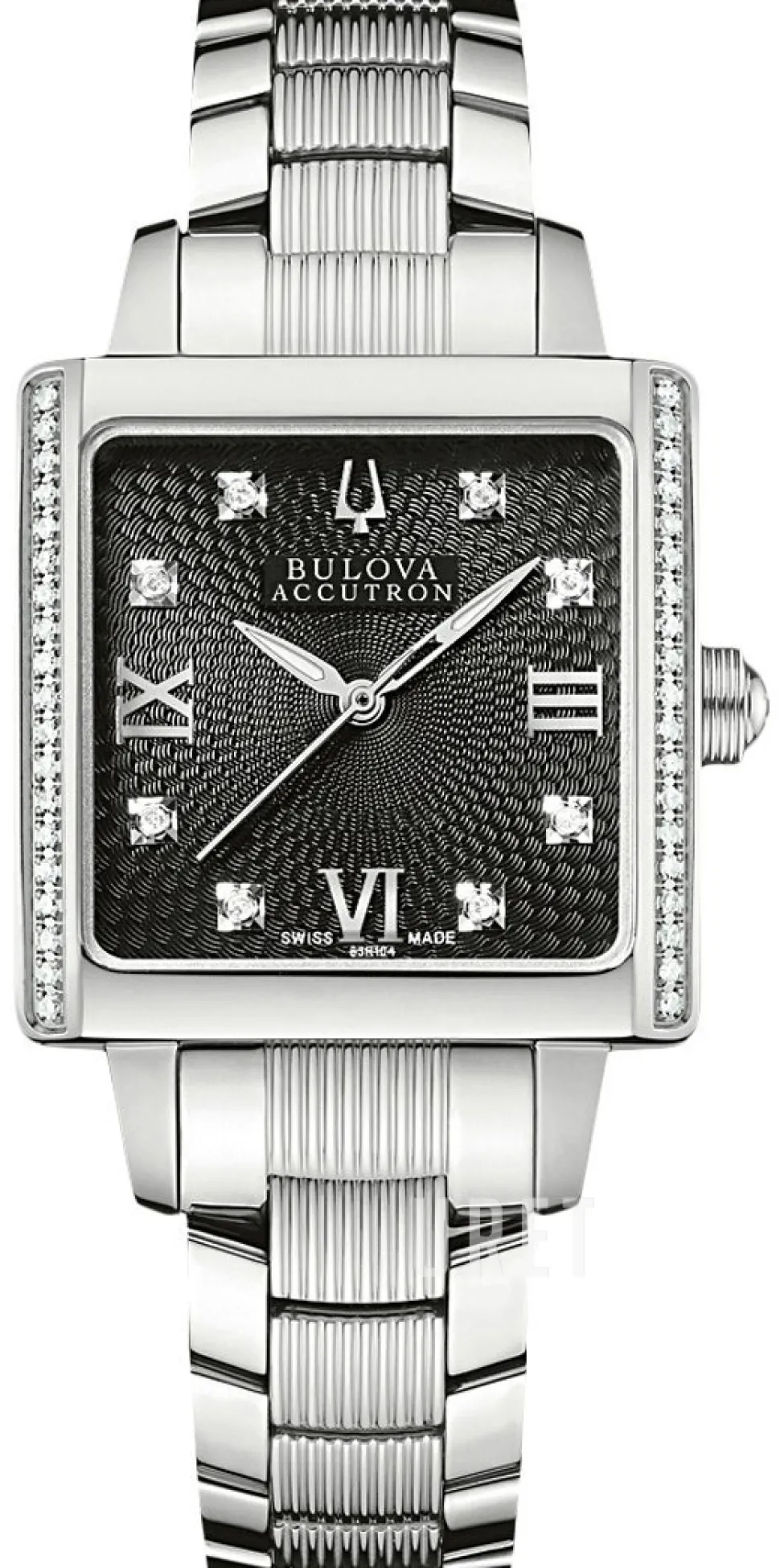 Accutron Svart/Stål