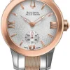 Accutron Vit/Roséguldstonat stål Ø31 mm