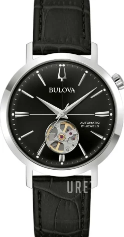 Aerojet Svart/Läder Ø38 mm