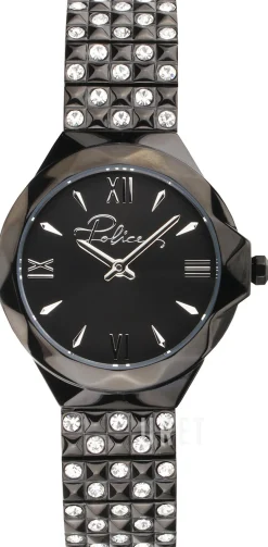 Agra Svart/Stål Ø34 mm