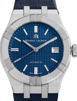 Aikon Blå/Läder Ø39 mm