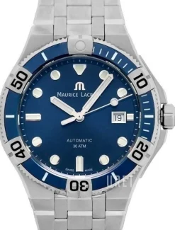 Aikon Blå/Stål Ø43 mm