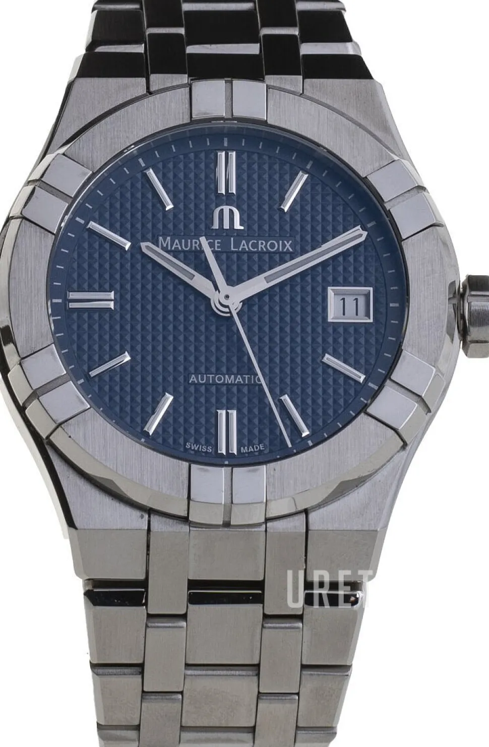 Aikon Blå/Stål Ø42 mm