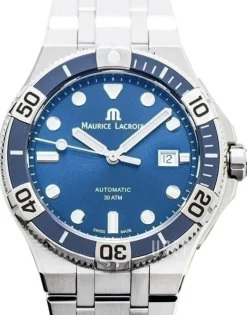 Aikon Blå/Stål Ø43 mm