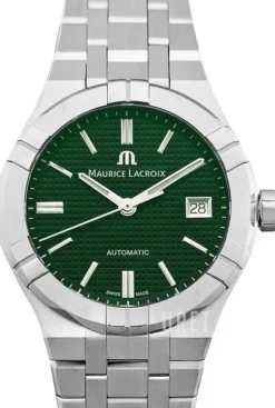 Aikon Grön/Stål Ø39 mm