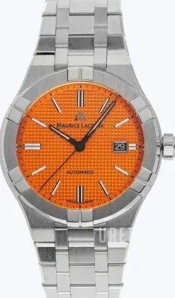 Aikon Orange/Stål Ø42 mm