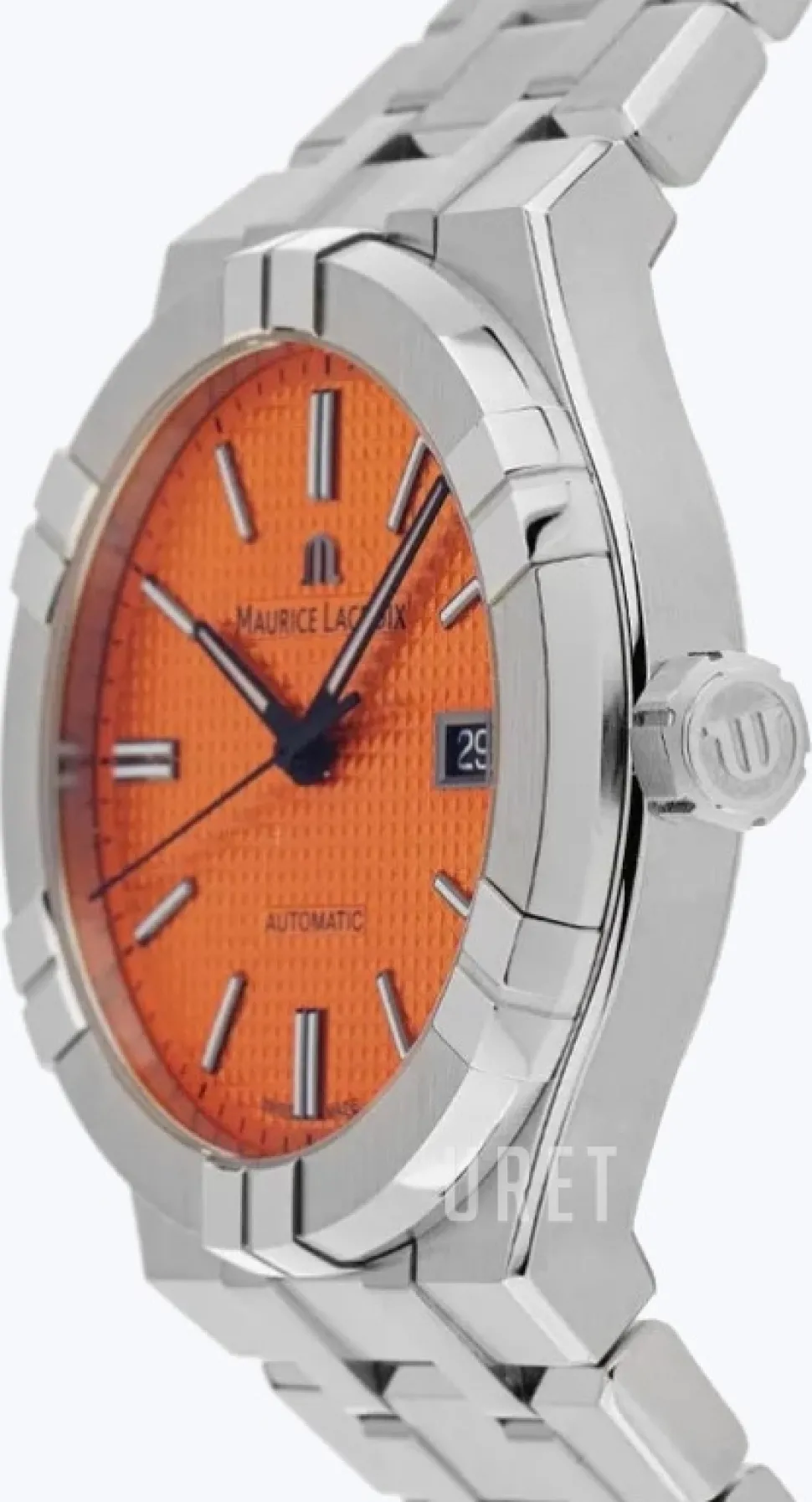 Aikon Orange/Stål Ø42 mm
