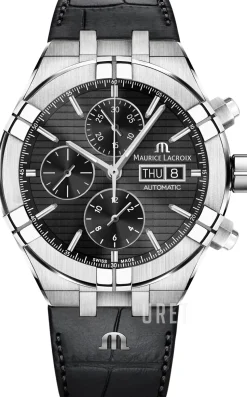 Aikon Svart/Gummi Ø44 mm