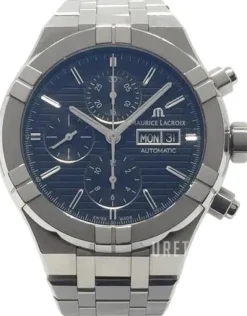 Aikon Svart/Stål Ø44 mm