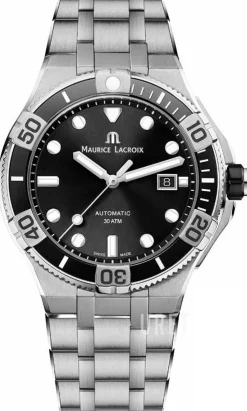 Aikon Svart/Stål Ø43 mm