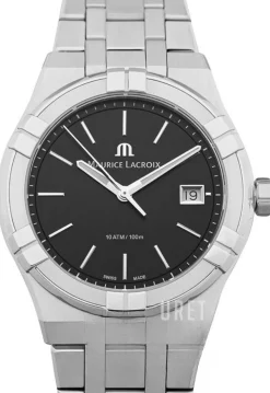 Aikon Svart/Stål Ø40 mm