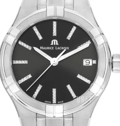 Aikon Svart/Stål Ø35 mm