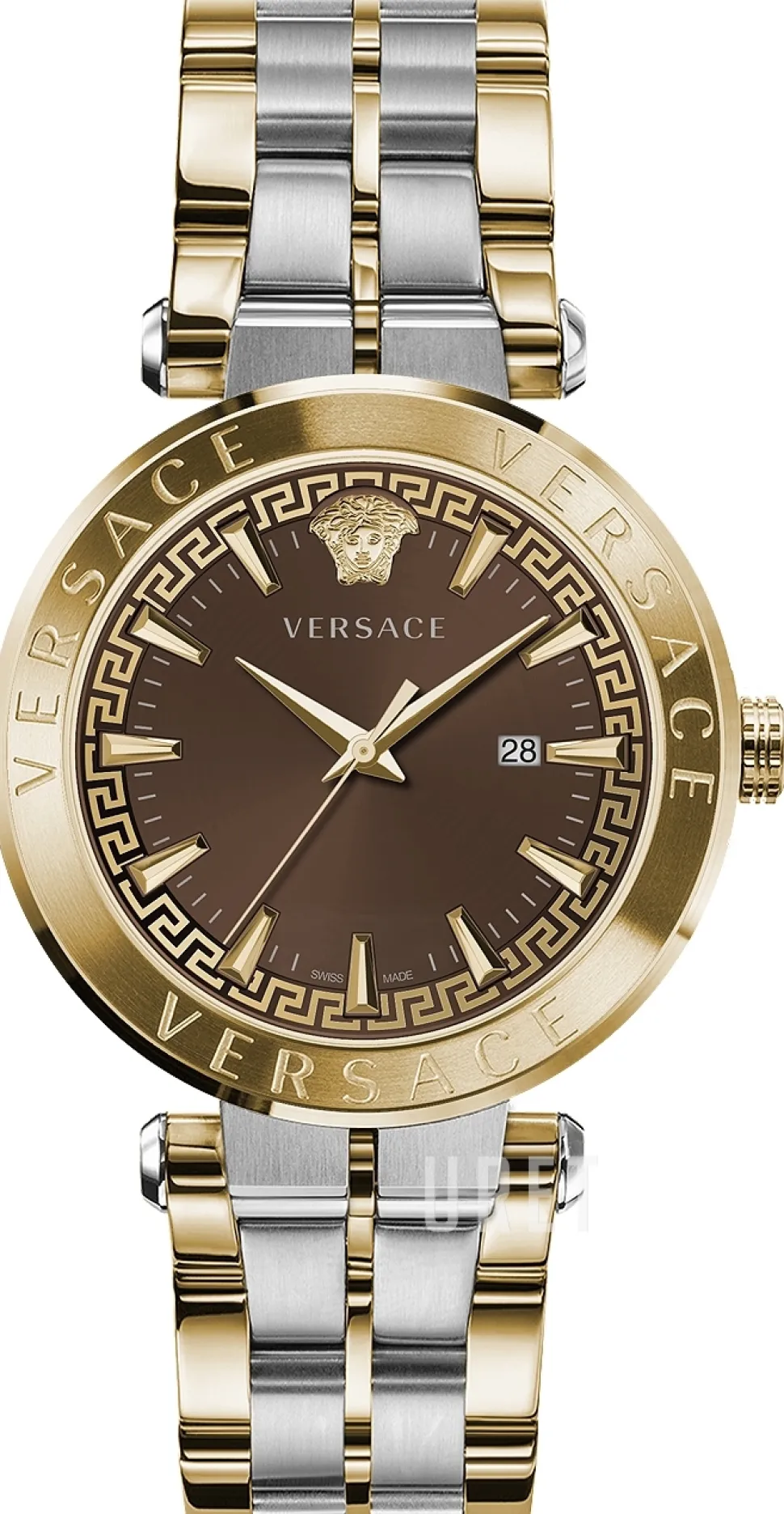 Aion Brun/Stål Ø44 mm