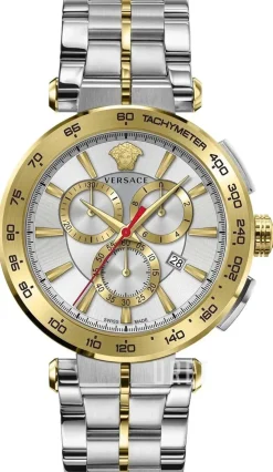 Aion Silverfärgad/Stål Ø45 mm