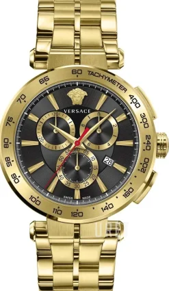 Aion Svart/Guldtonat stål Ø45 mm