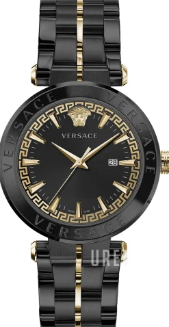 Aion Svart/Stål Ø44 mm