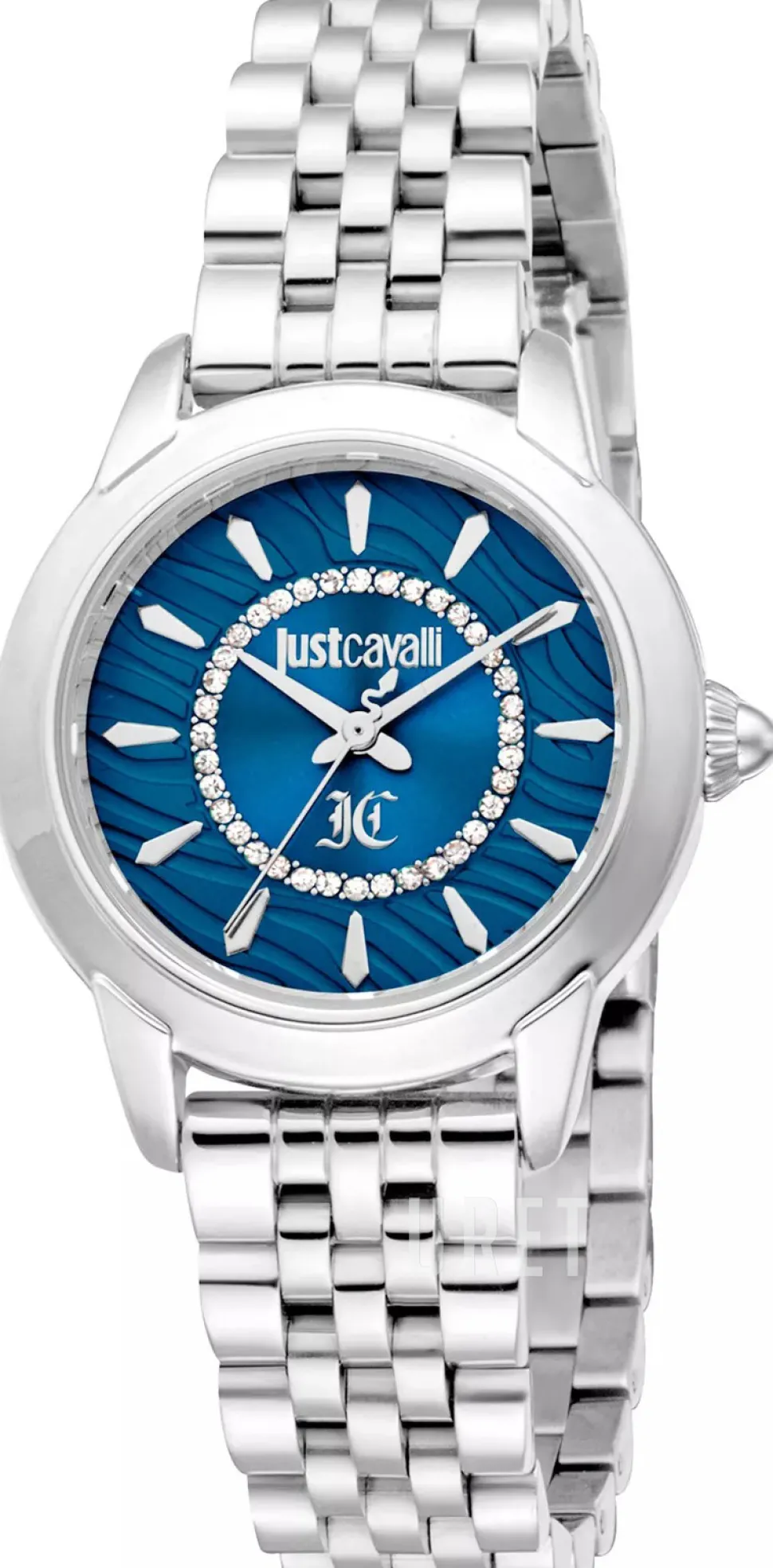 Allegra Blå/Stål Ø30 mm