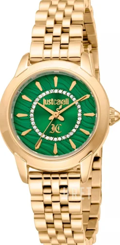 Allegra Grön/Gulguldtonat stål Ø30 mm