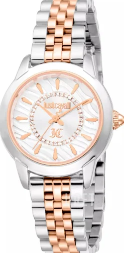 Allegra Vit/Roséguldstonat stål Ø30 mm