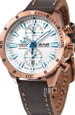 Almaz Vit/Läder Ø47 mm