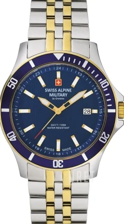 Alpine by Grovana Blå/Stål Ø42 mm